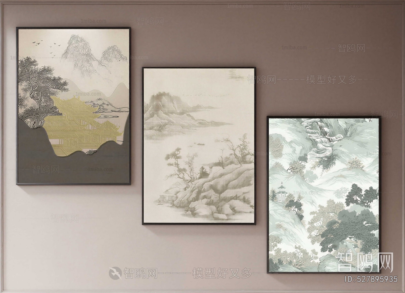 New Chinese Style Painting