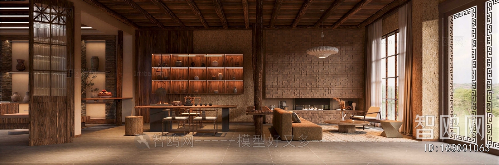 Wabi-sabi Style Tea House