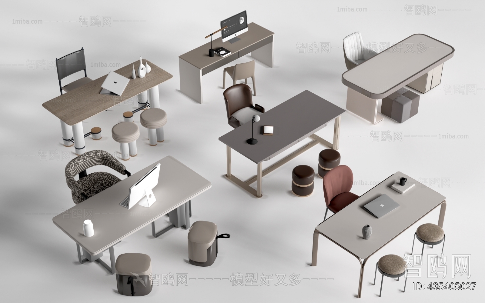 Modern Computer Desk And Chair