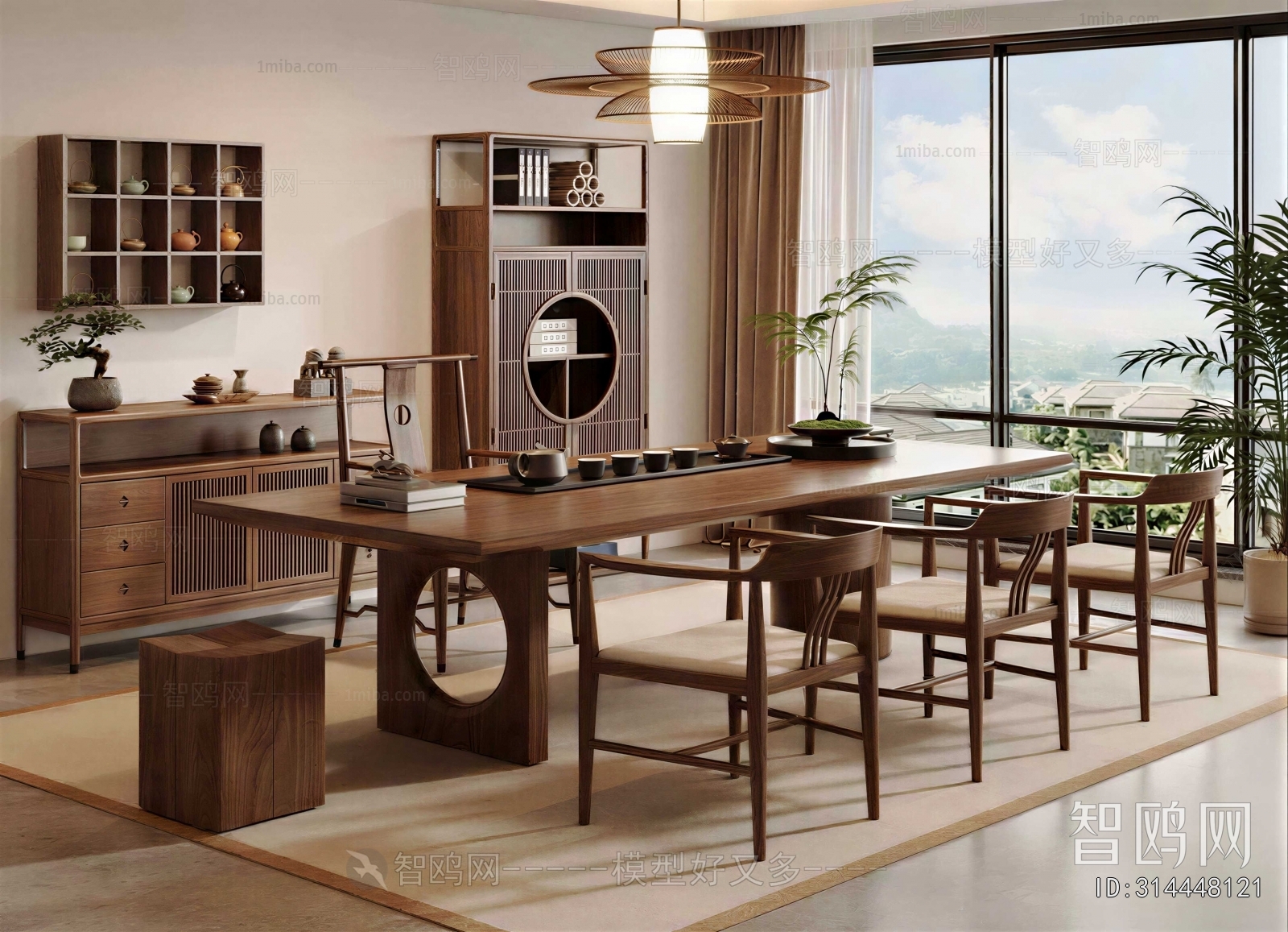 New Chinese Style Tea House