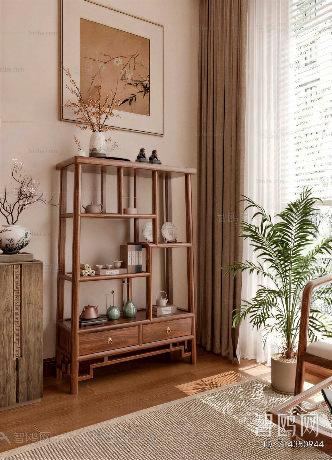 New Chinese Style Antique Rack