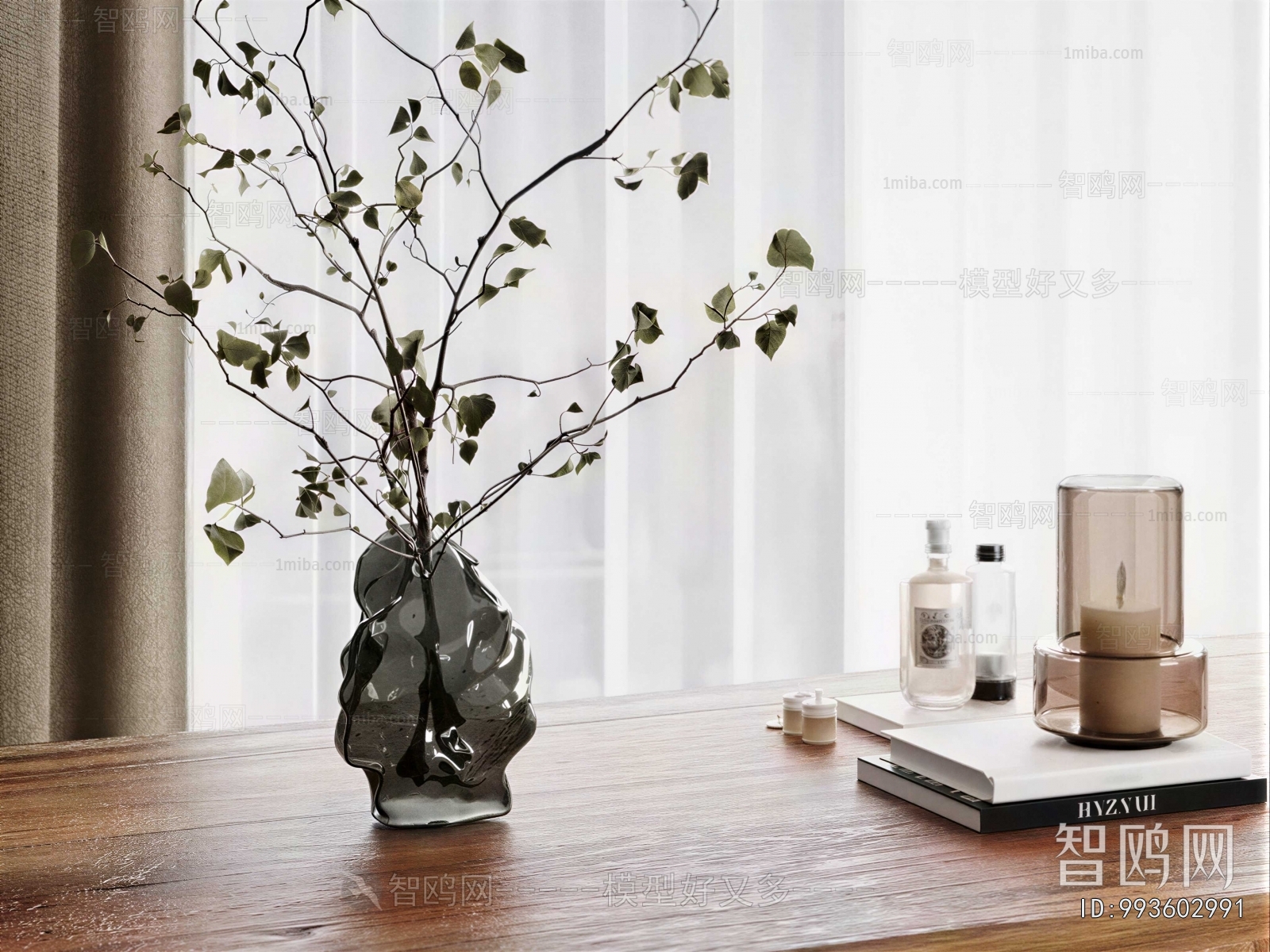 Modern Aquatic Green Plant