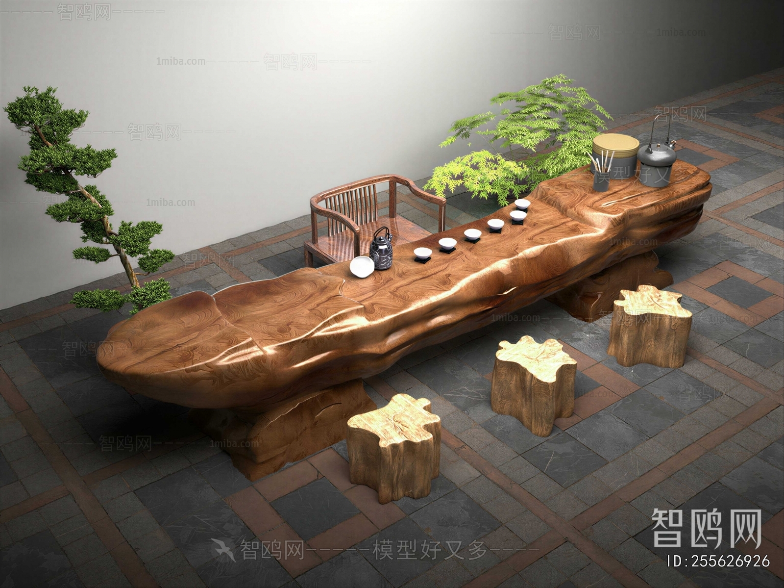 Chinese Style Tea Tables And Chairs