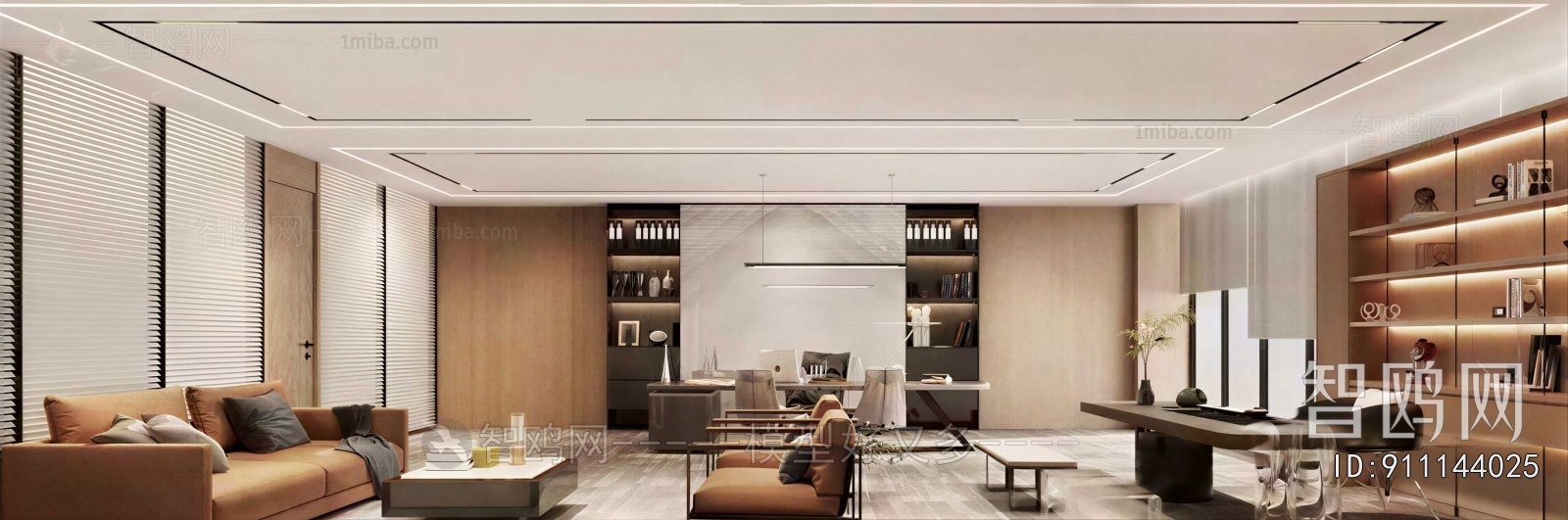 Modern Manager's Office