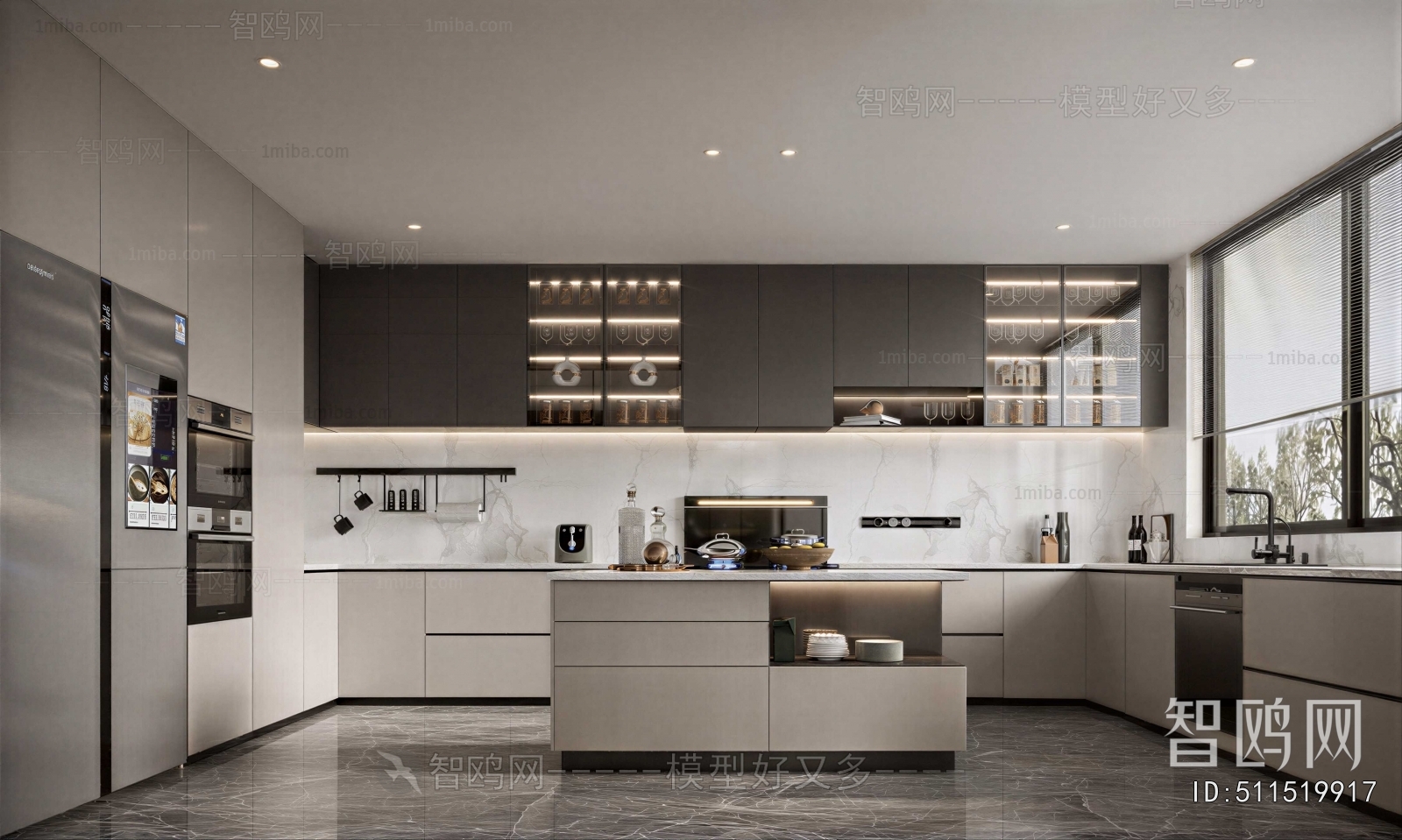 Modern The Kitchen