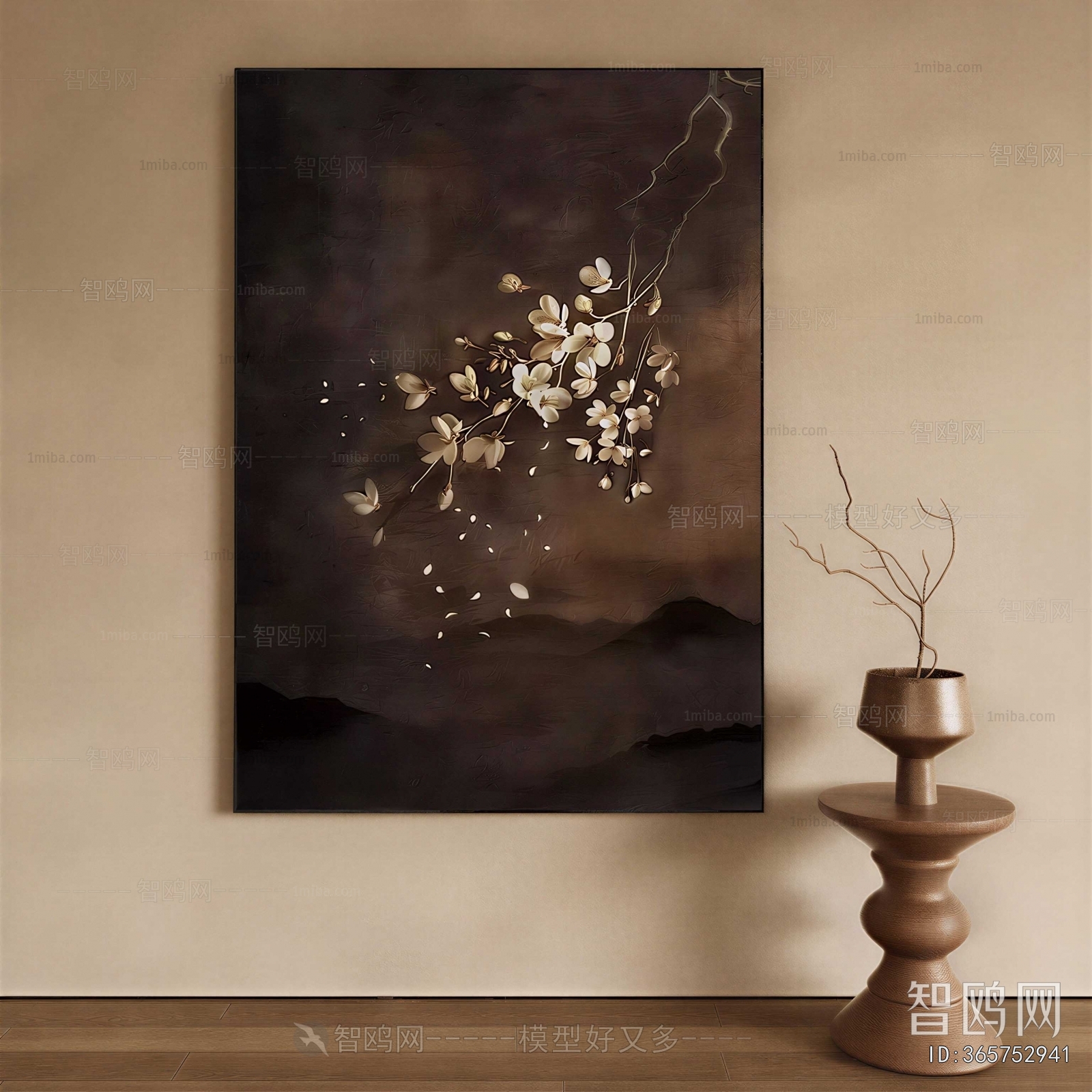 Wabi-sabi Style Painting
