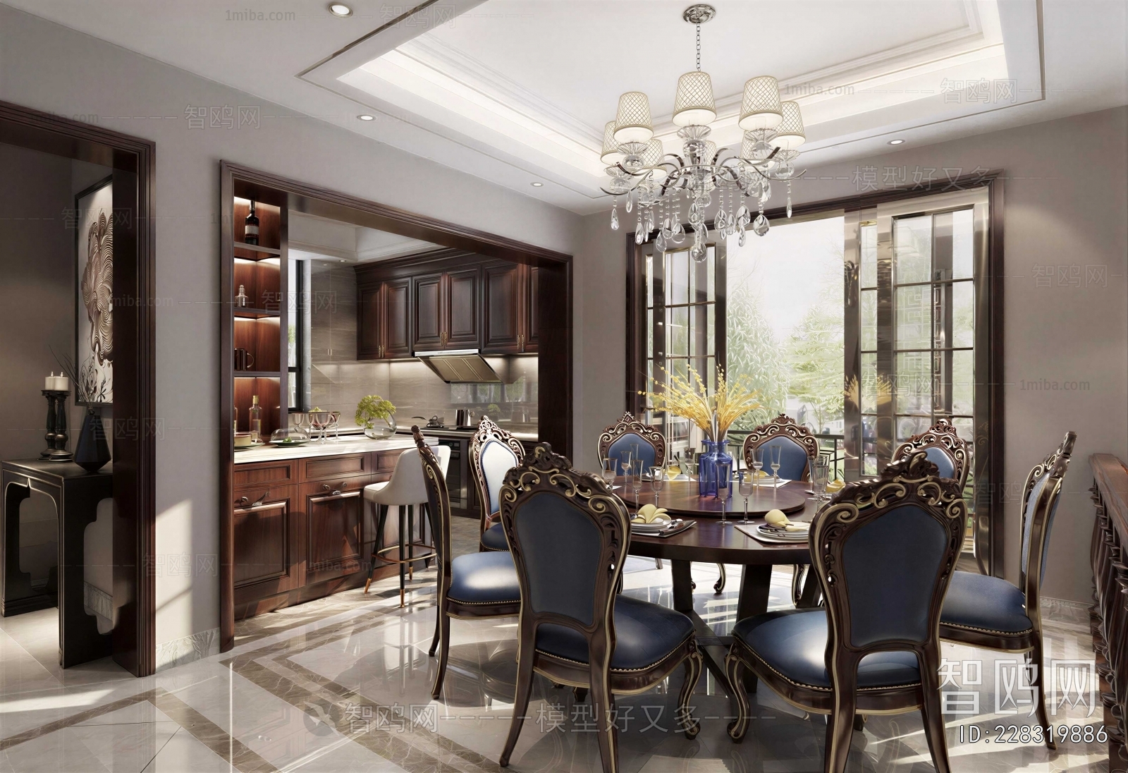 European Style Dining Room