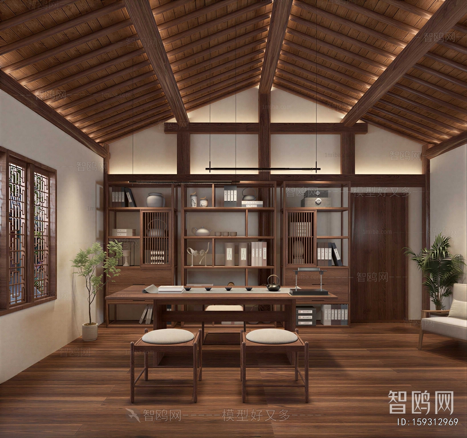 New Chinese Style Tea House