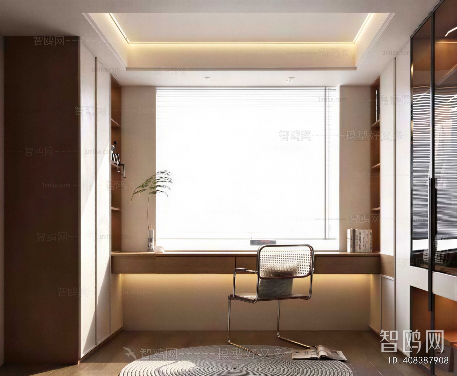 Modern Clothes Storage Area