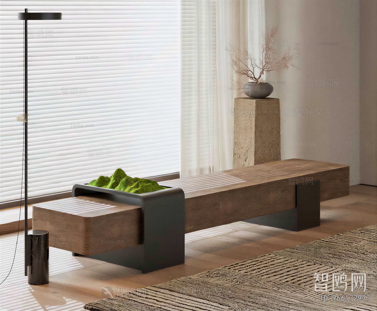 New Chinese Style Bench