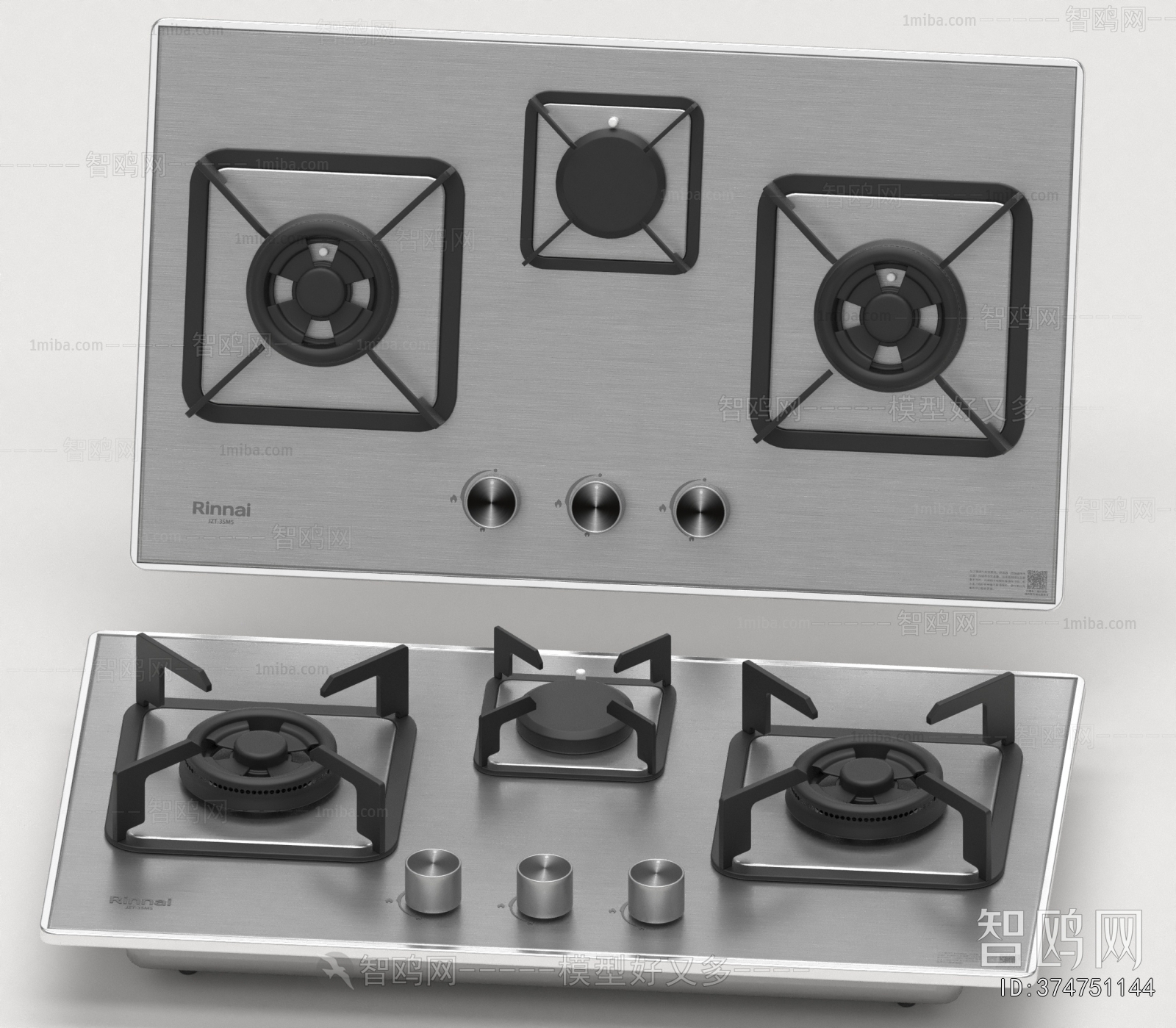 Modern Kitchen Electric Gas Range