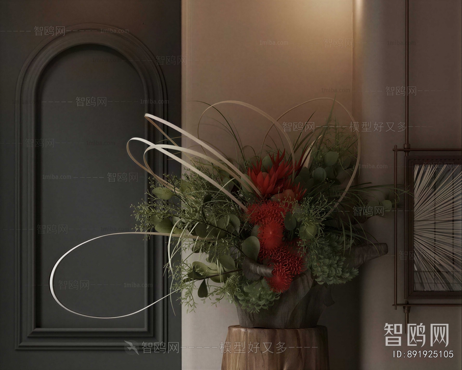 Modern Flower Arrangement