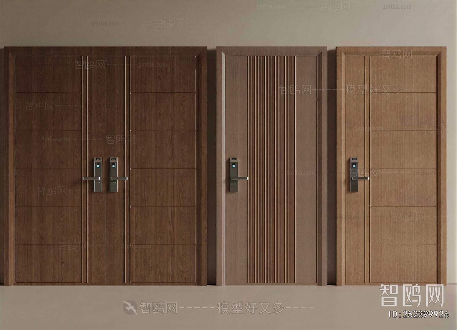 New Chinese Style Entrance Door