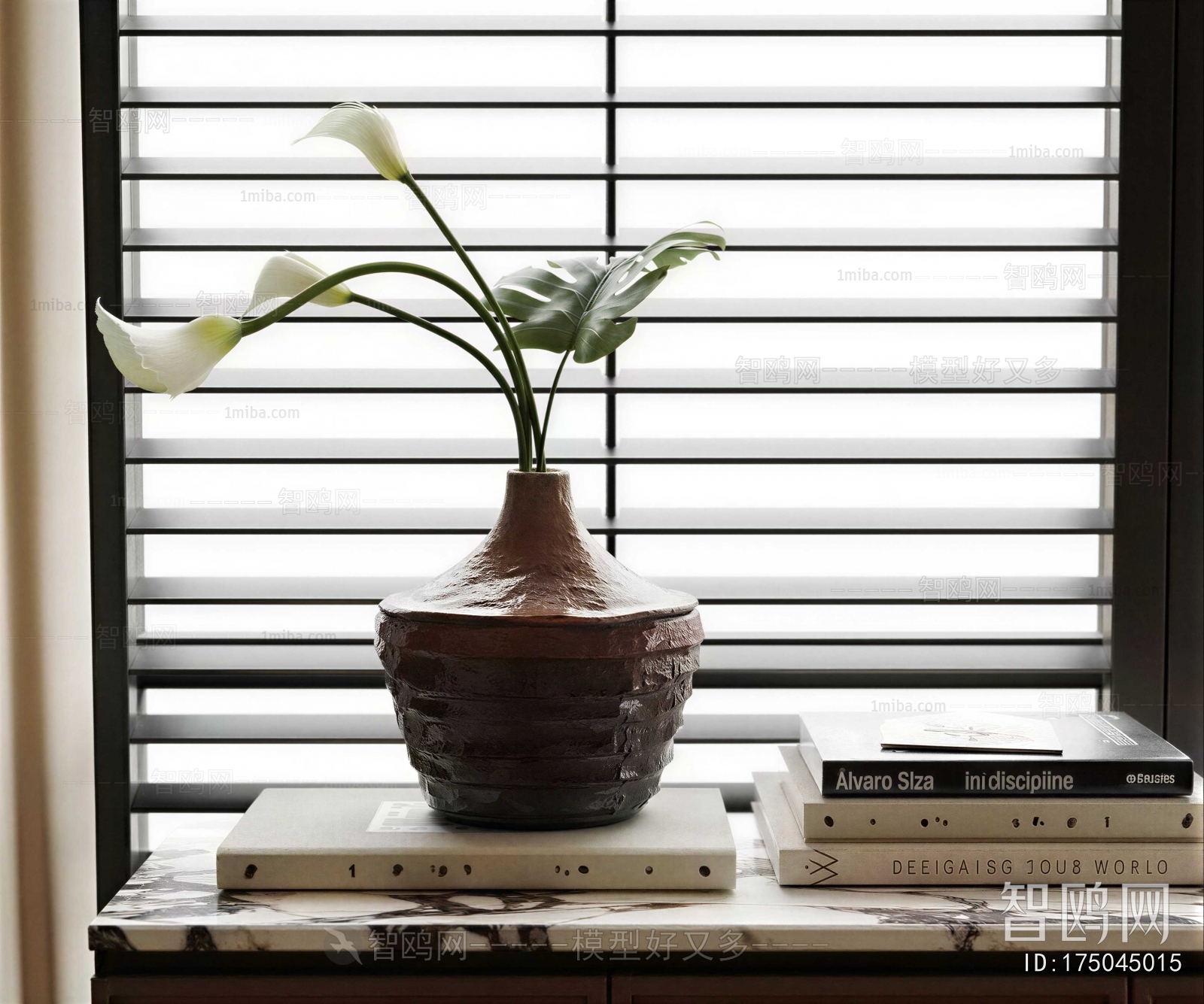 Modern Aquatic Green Plant