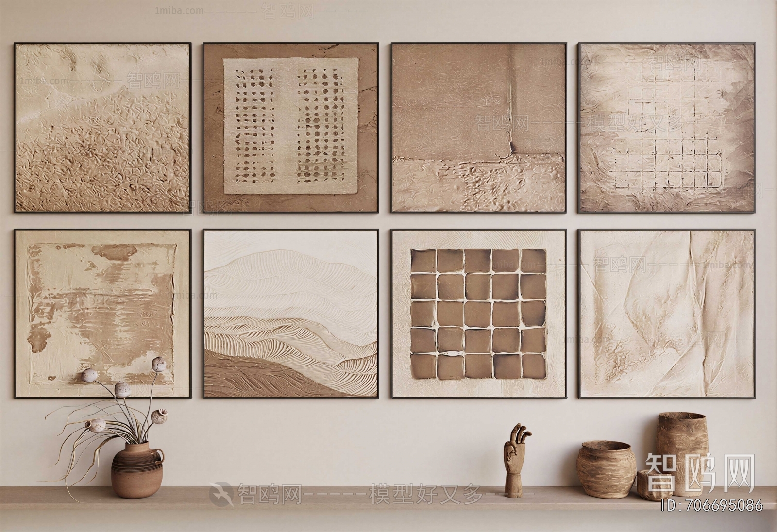 Wabi-sabi Style Painting