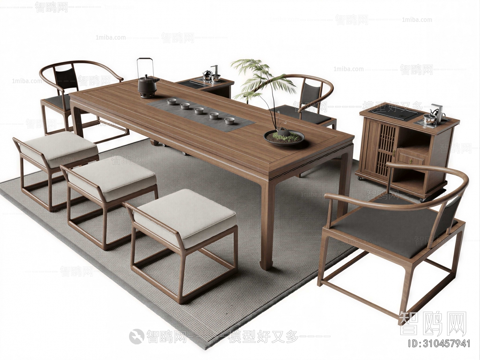 New Chinese Style Tea Tables And Chairs