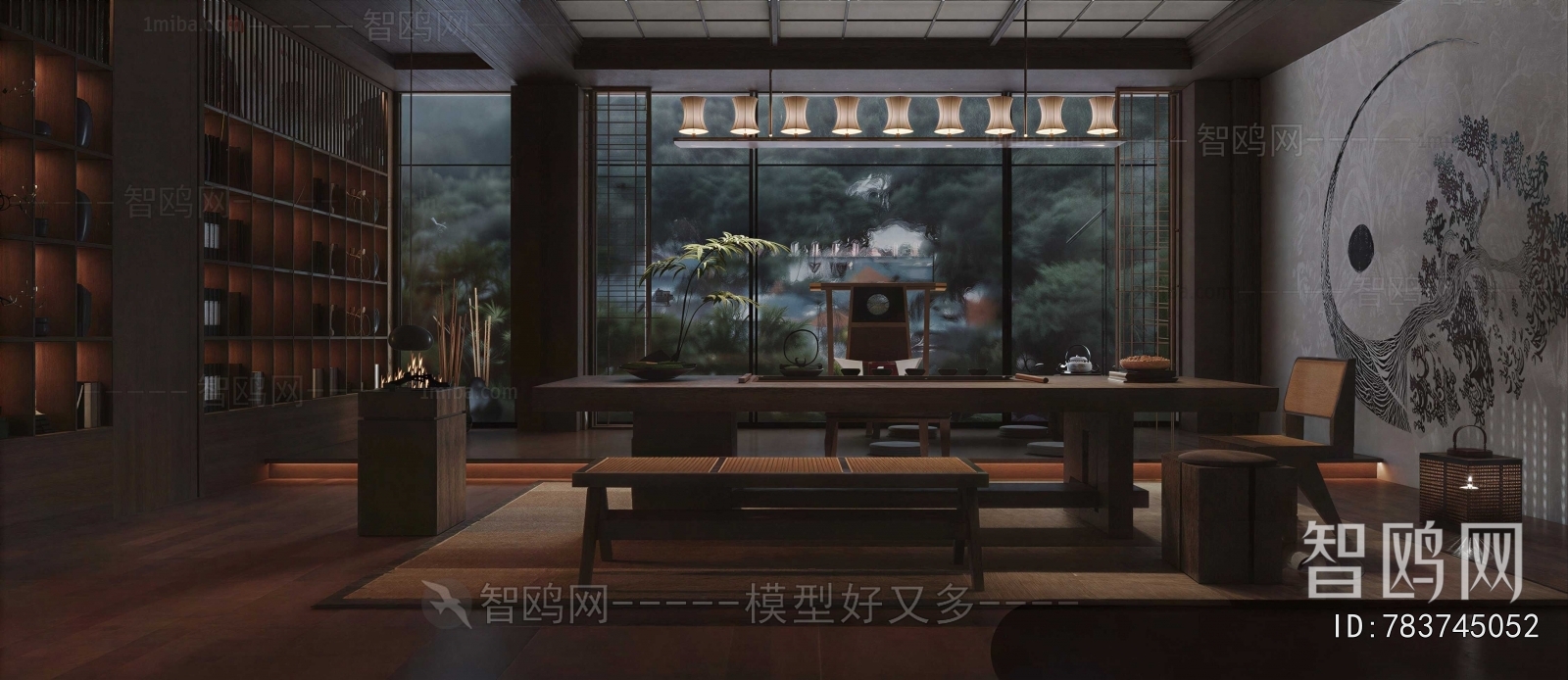 New Chinese Style Tea House