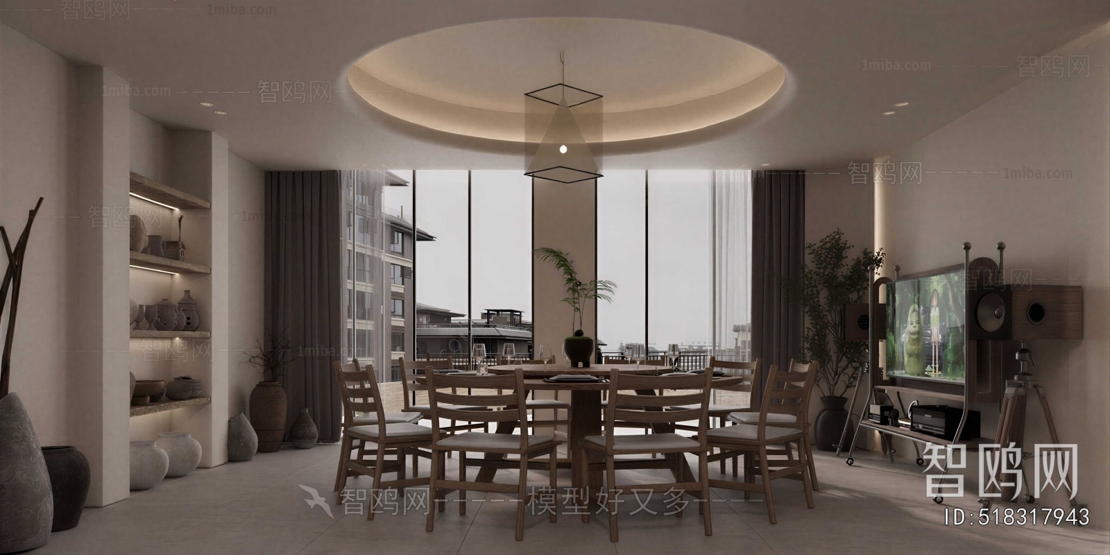 Wabi-sabi Style Restaurant Box