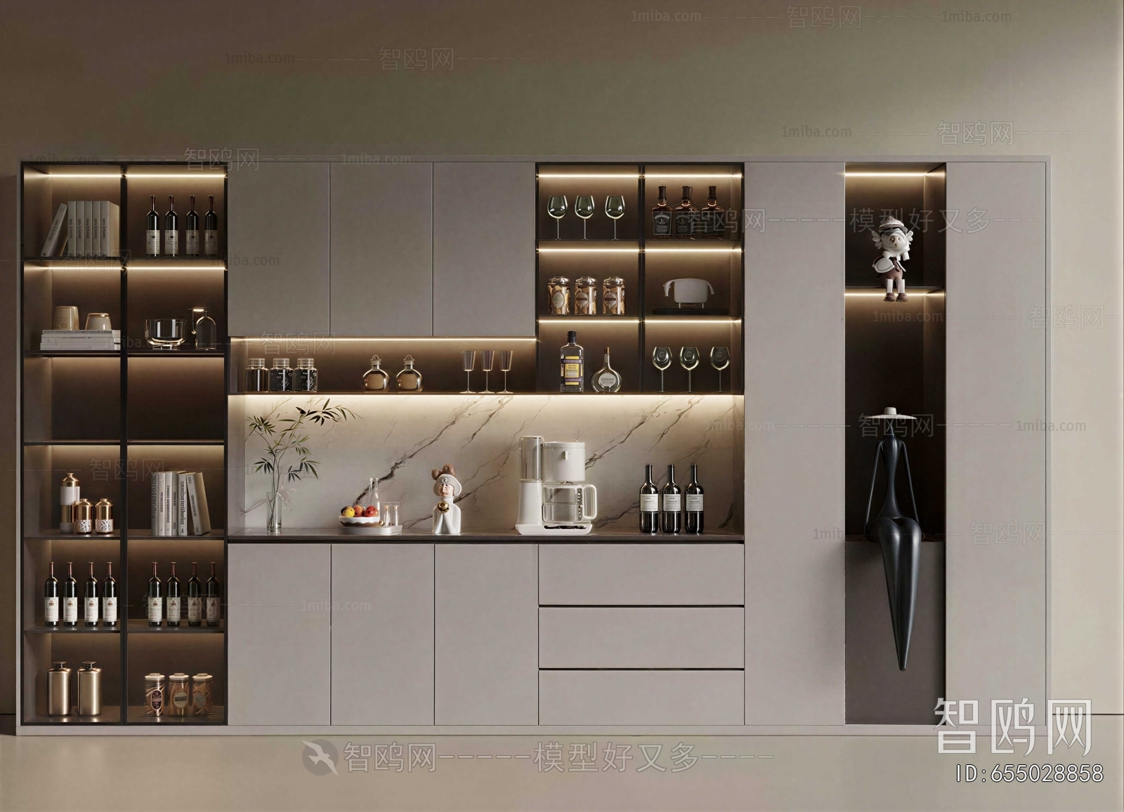 Modern Wine Cabinet