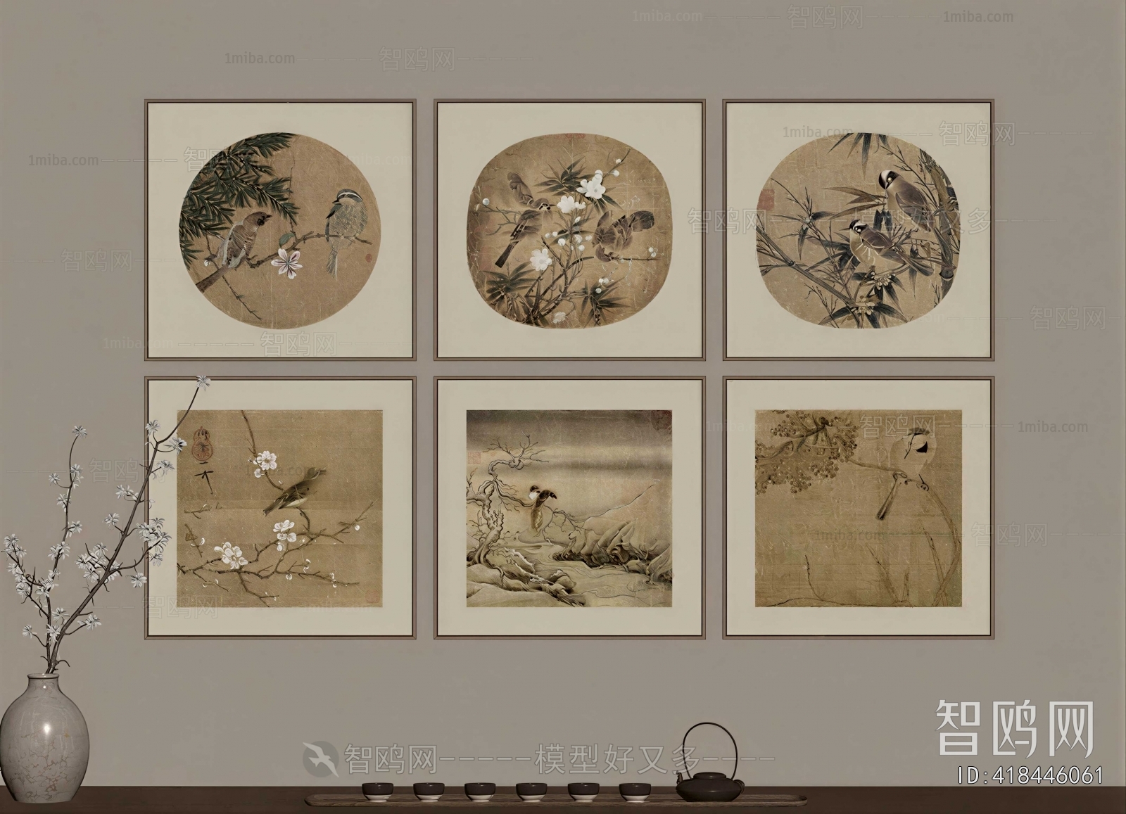 New Chinese Style Painting