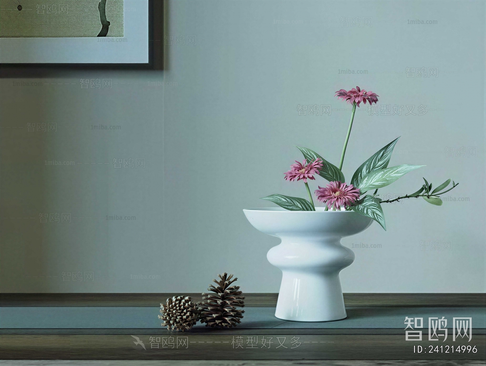 New Chinese Style Flower Arrangement