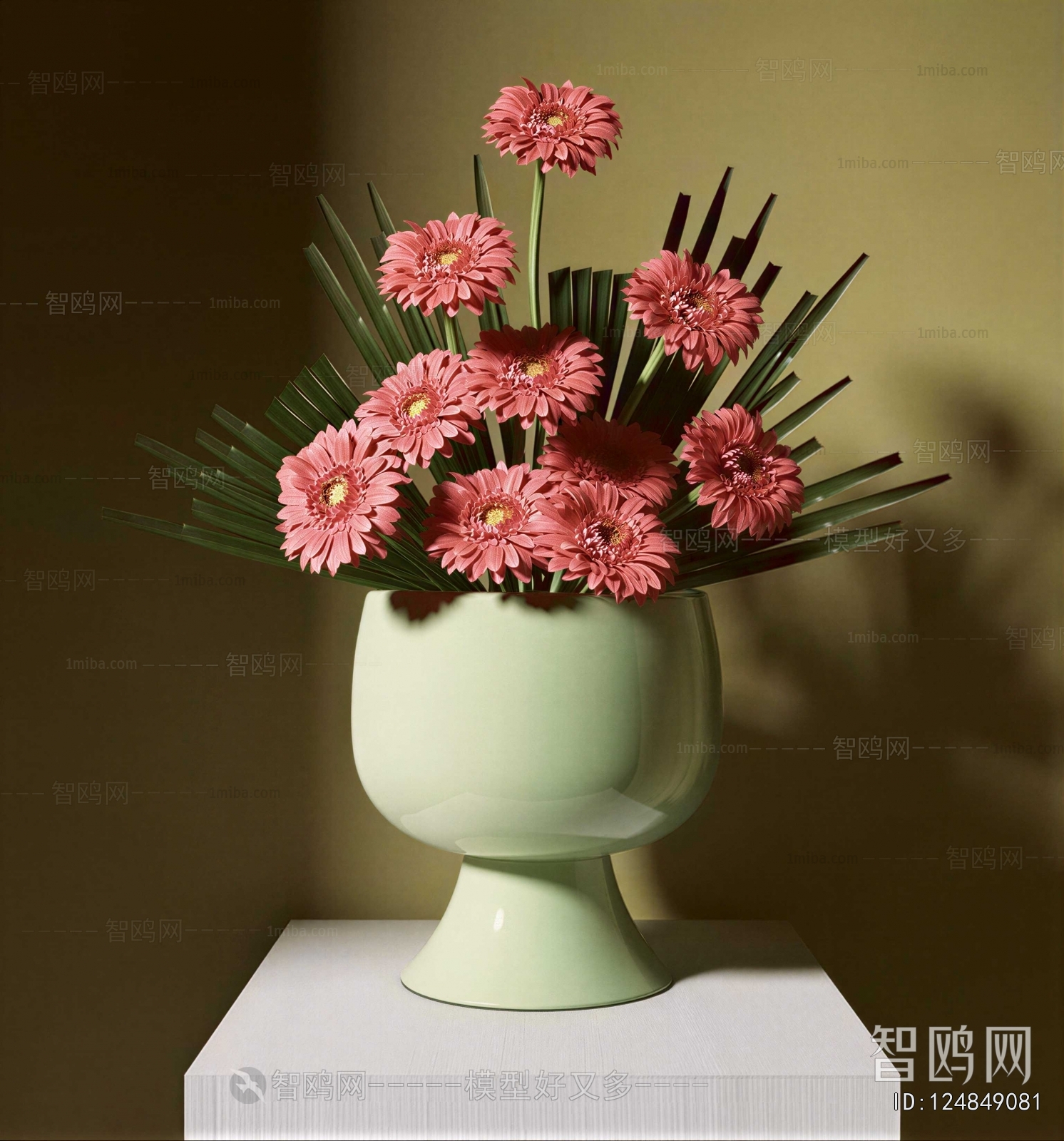 New Chinese Style Flower Arrangement