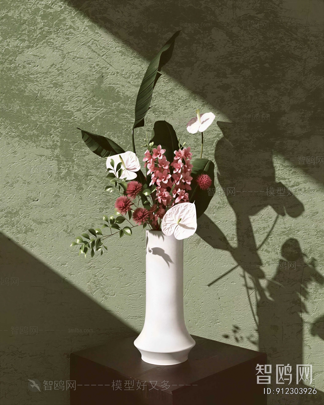 New Chinese Style Flower Arrangement