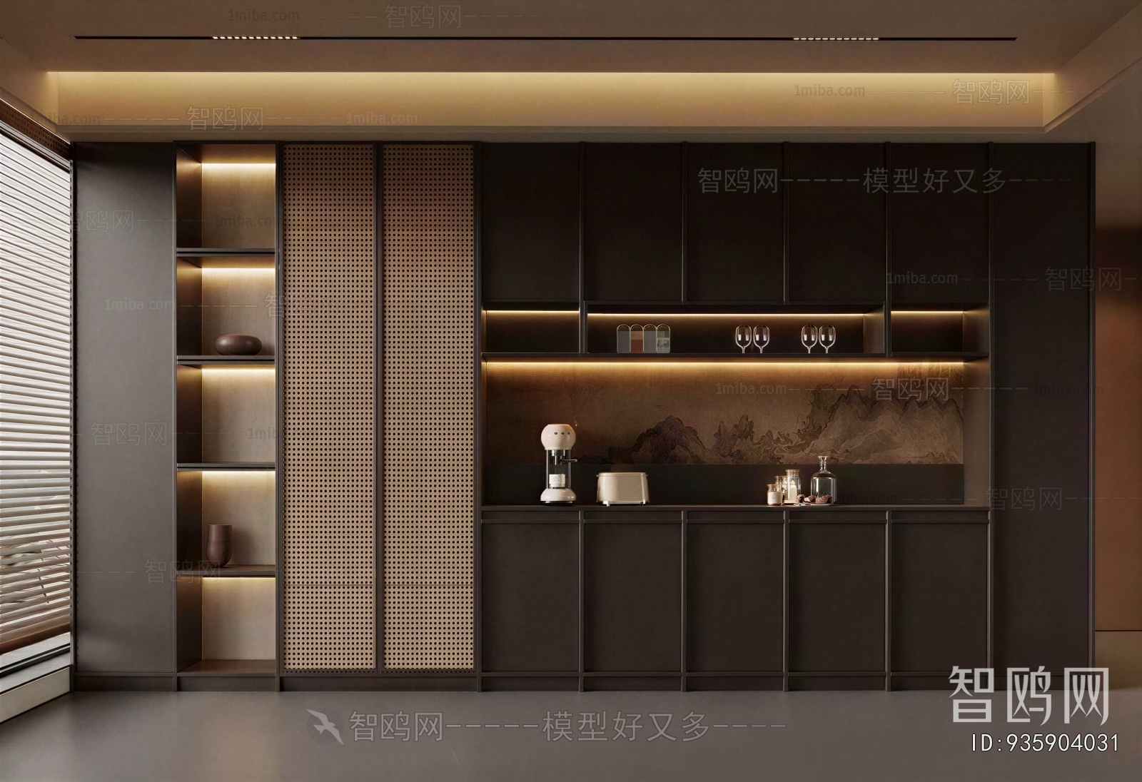 New Chinese Style Sideboard