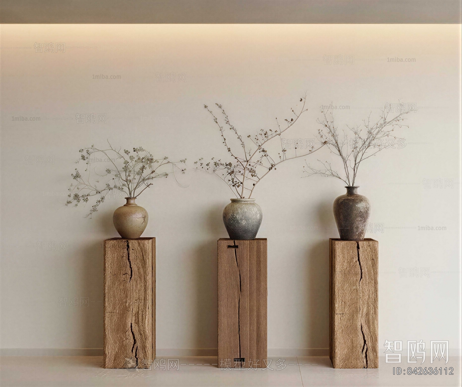 Wabi-sabi Style Dried Branch