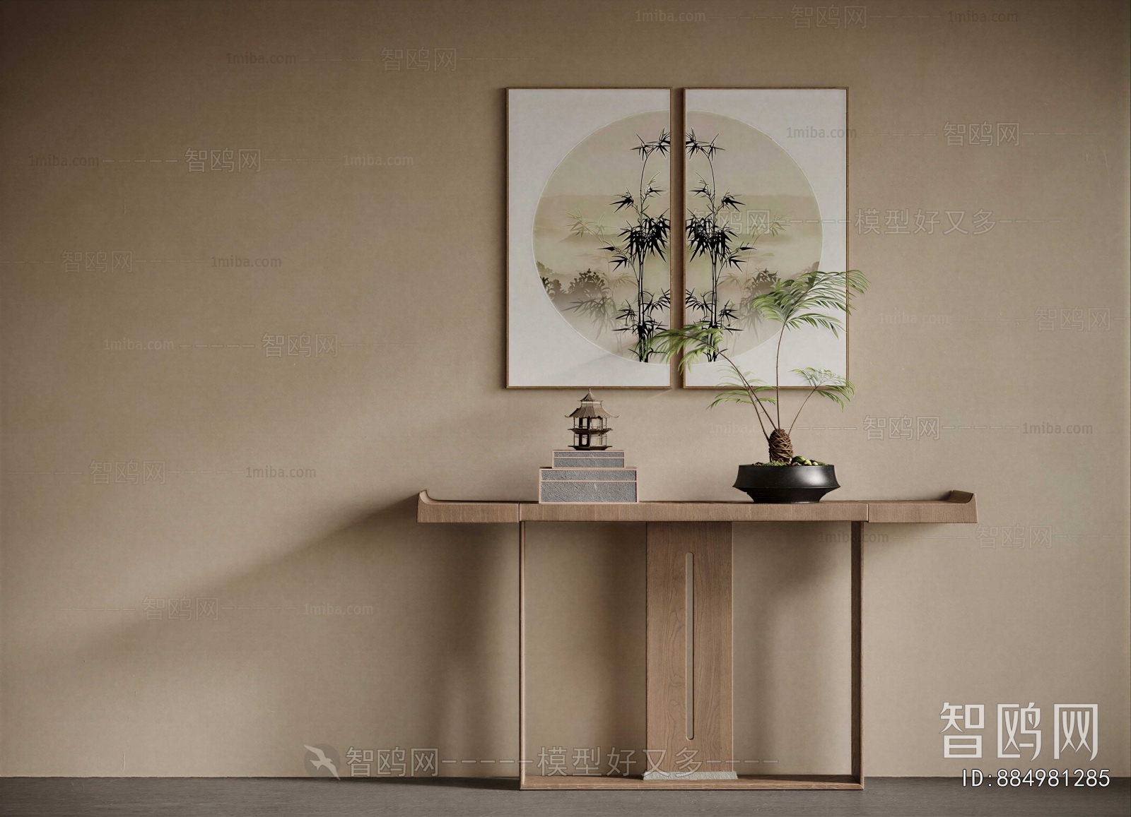 New Chinese Style Console