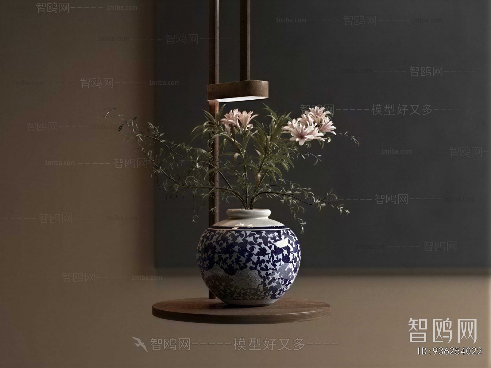 New Chinese Style Flower Arrangement
