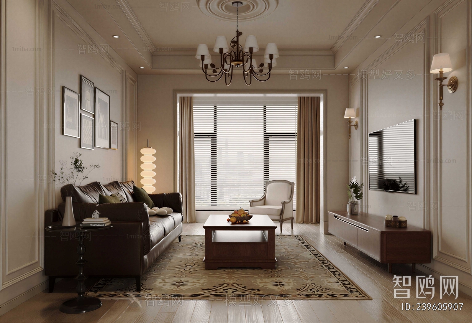 French Style A Living Room