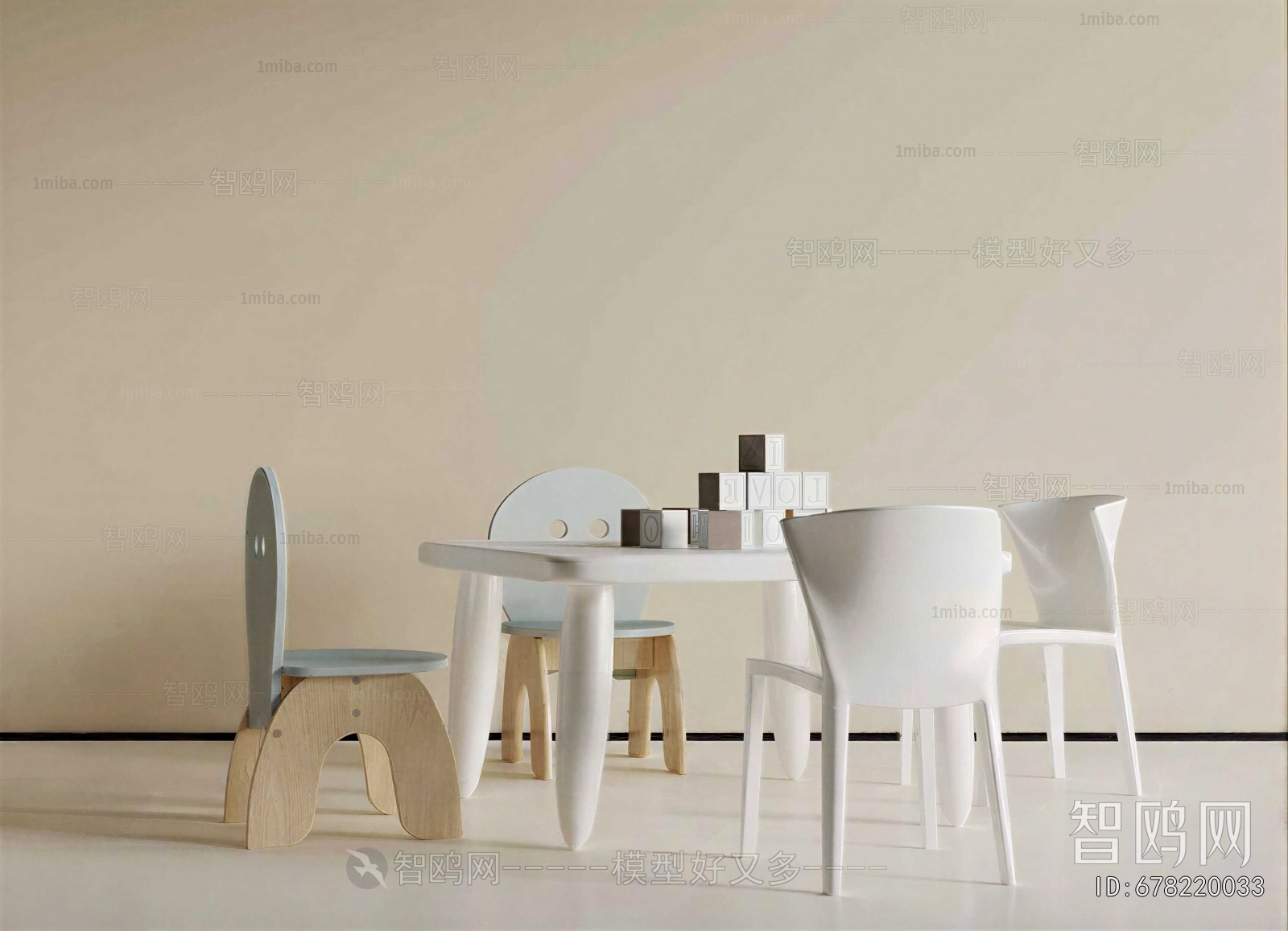 Modern Children's Table/chair