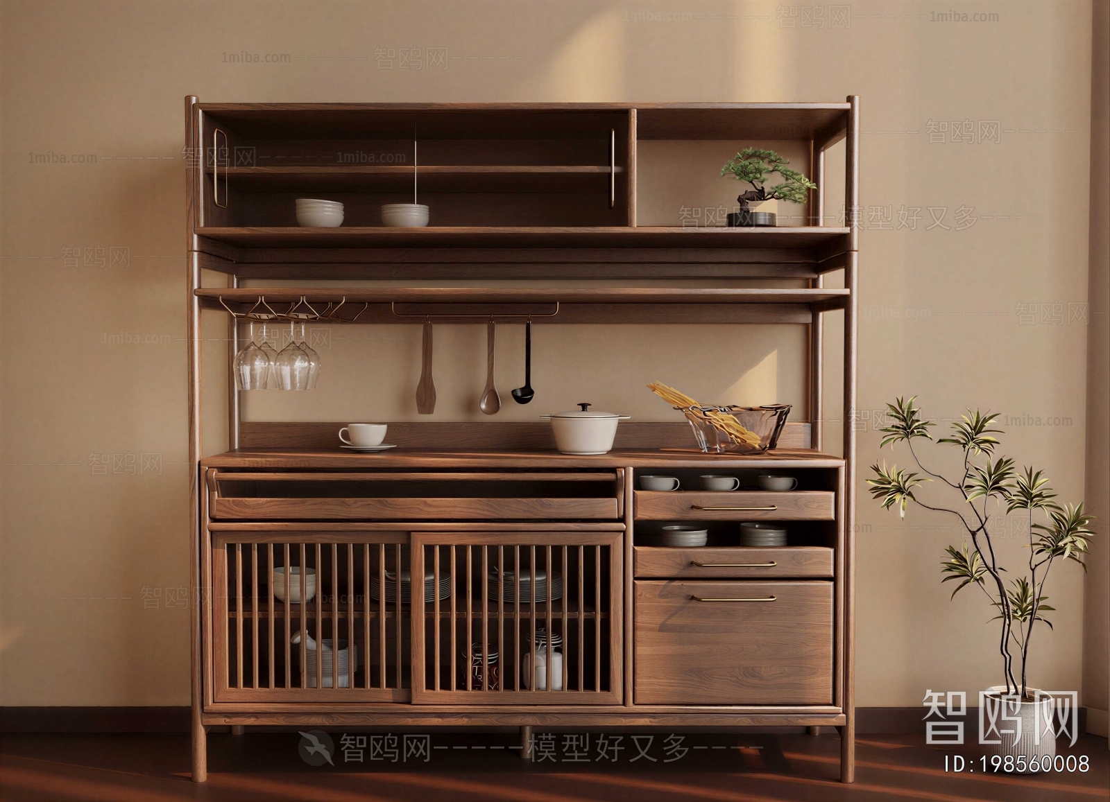 New Chinese Style Sideboard
