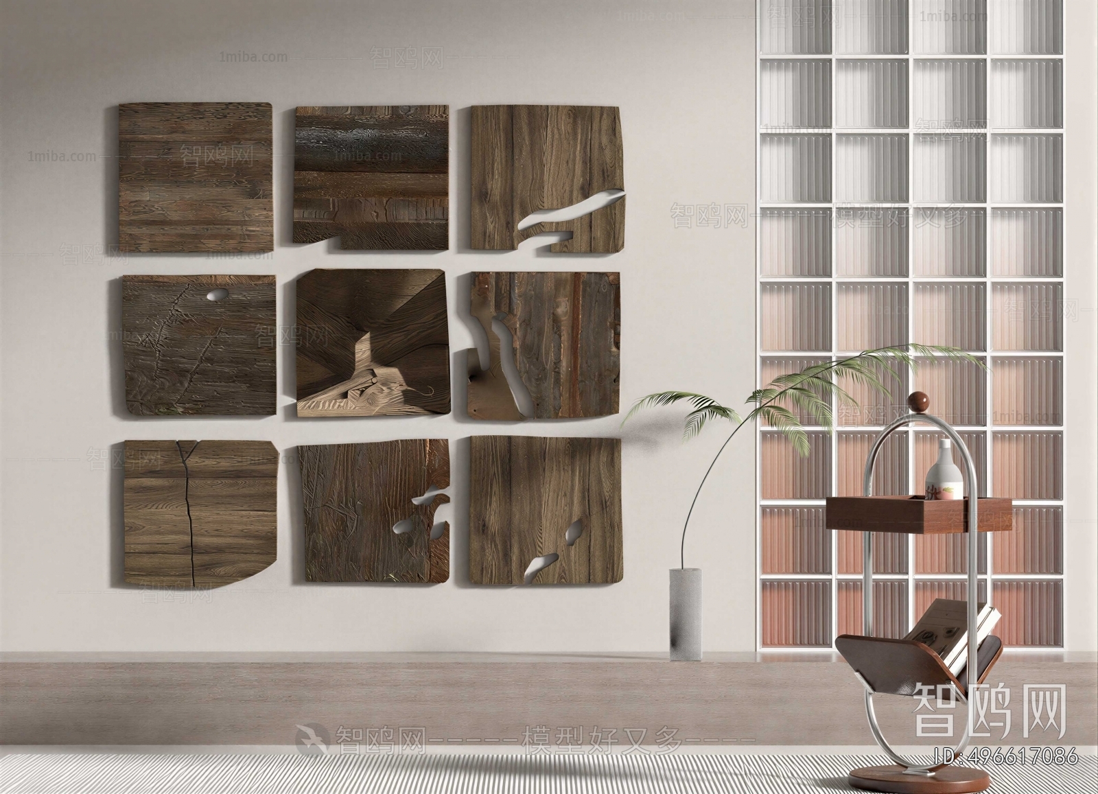 Wabi-sabi Style Wall Decoration