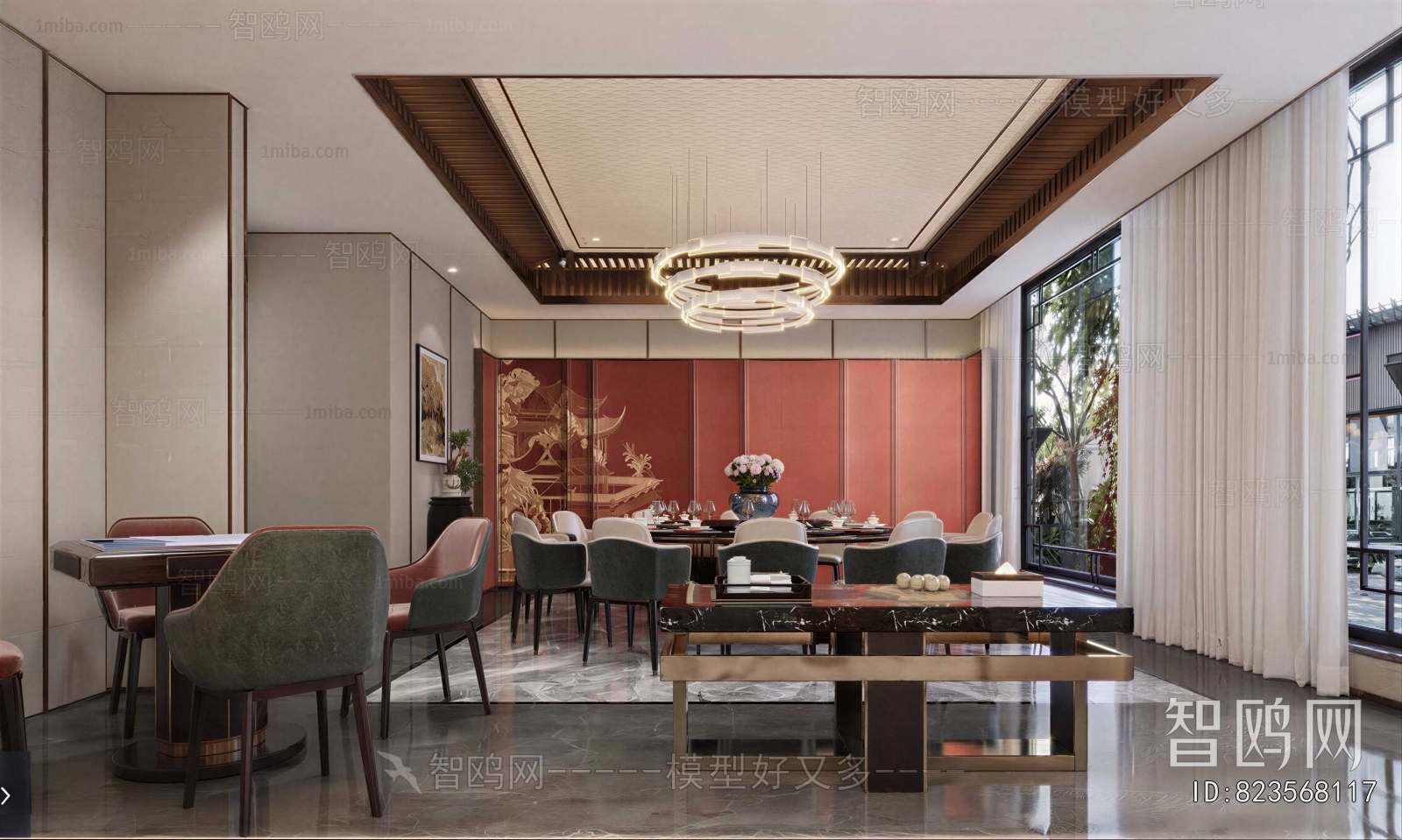 New Chinese Style Restaurant Box