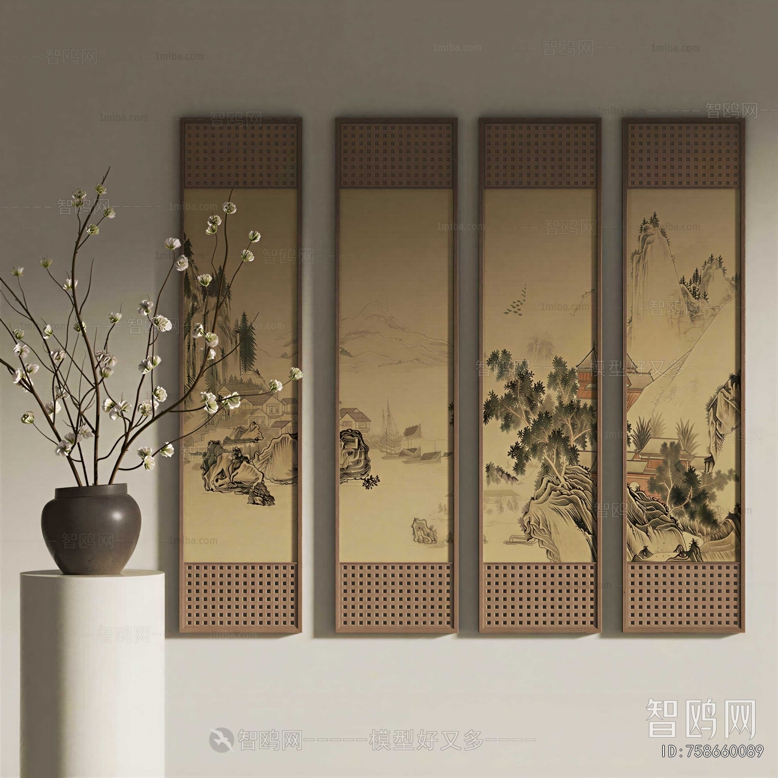 New Chinese Style Painting