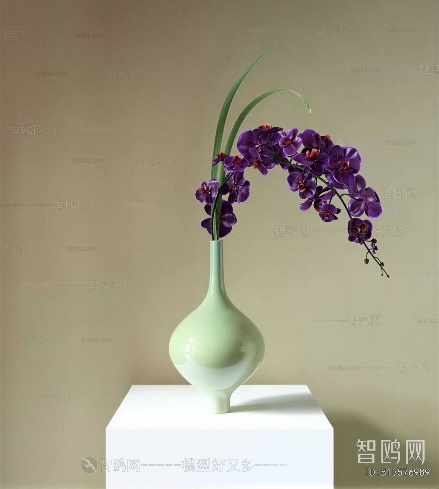 New Chinese Style Flower Arrangement