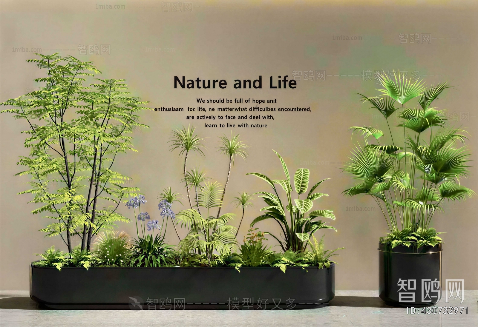 Modern Flower Bed, Flower Bowl, Flower Box