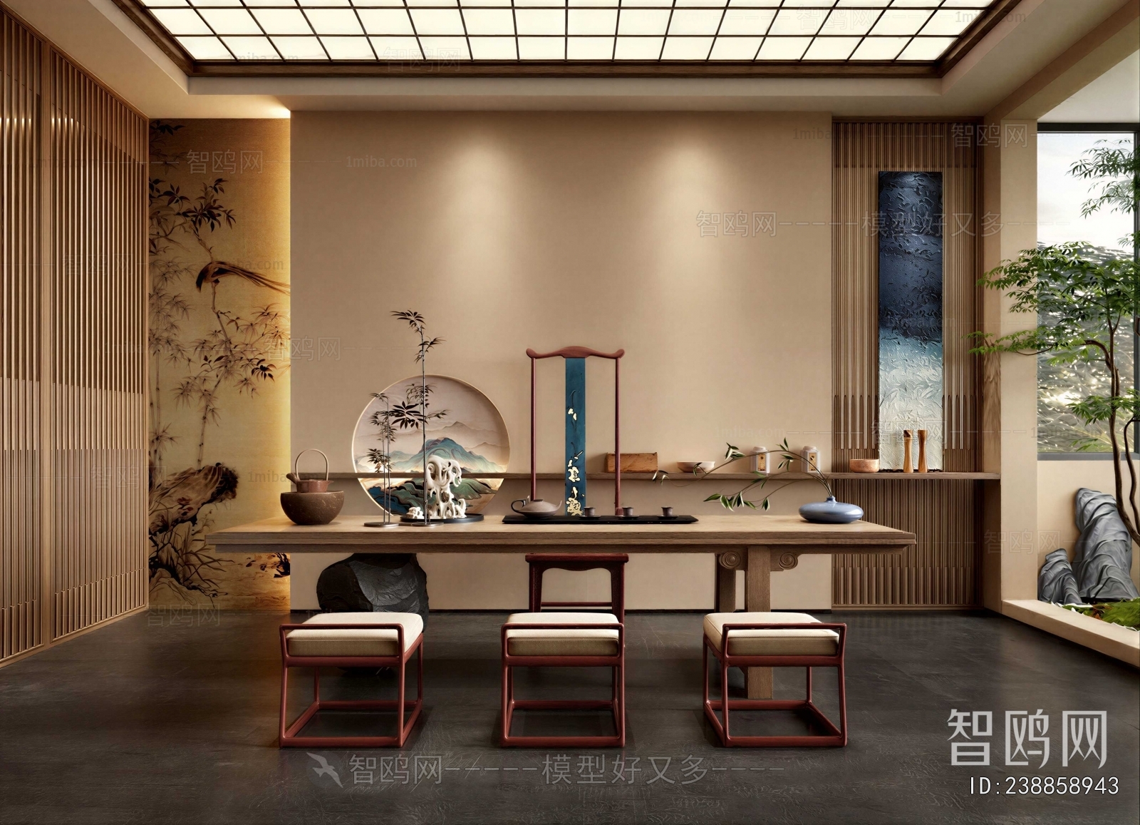 New Chinese Style Tea House