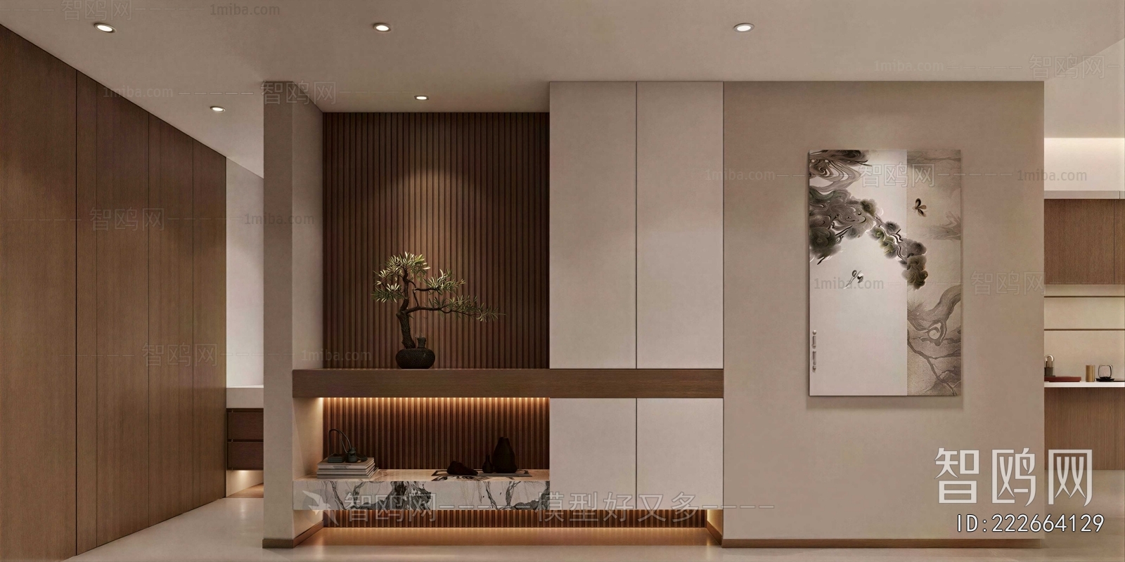 New Chinese Style Hallway