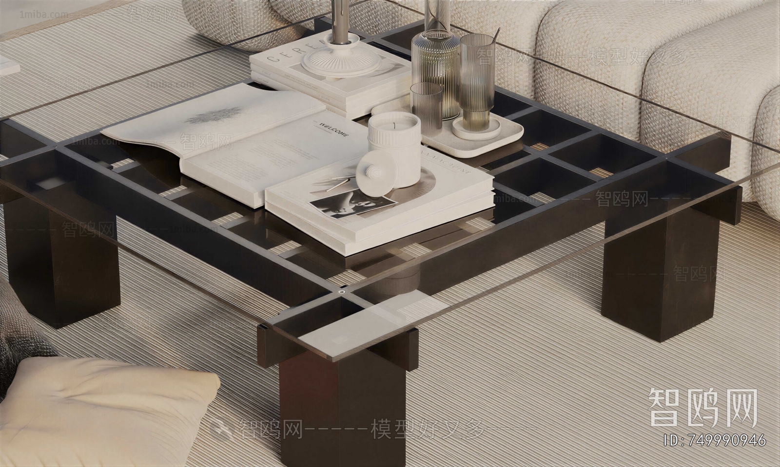 Wabi-sabi Style Coffee Table