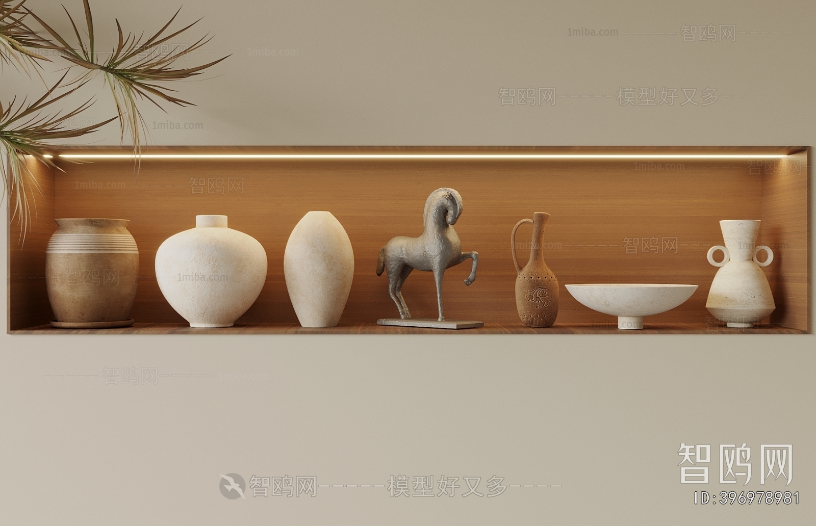 Wabi-sabi Style Clay Pot