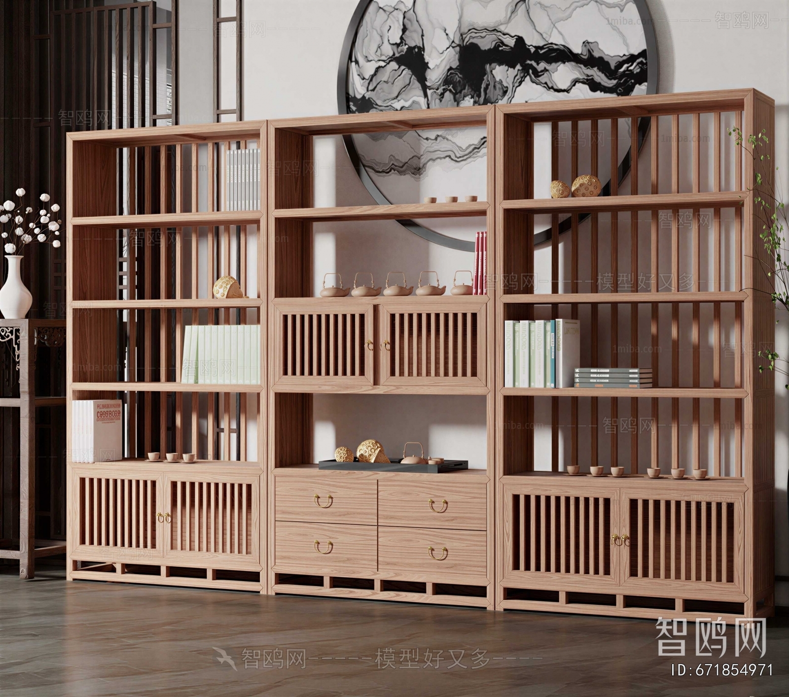 New Chinese Style Antique Rack