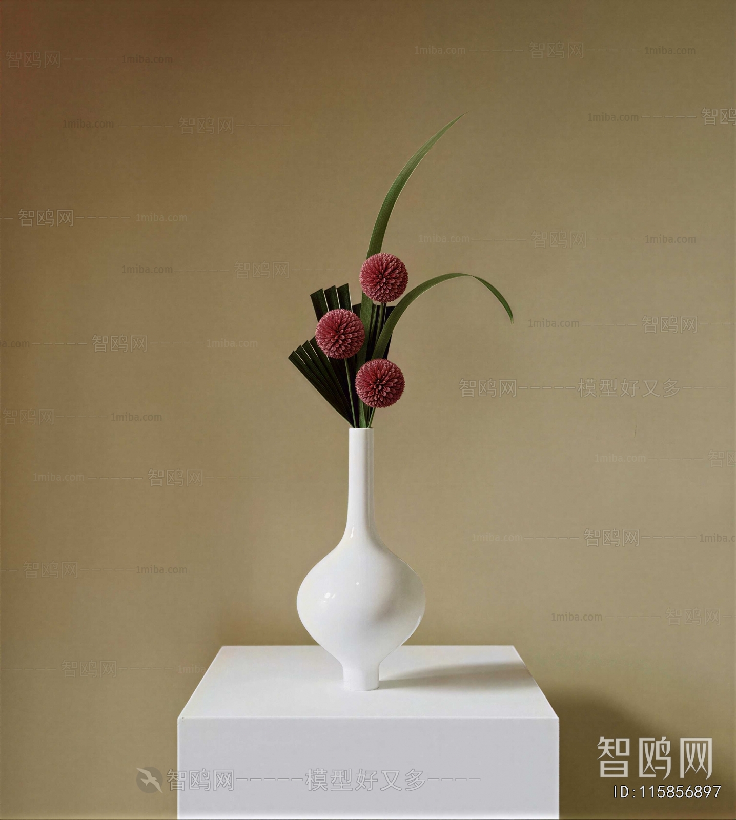 New Chinese Style Flower Arrangement