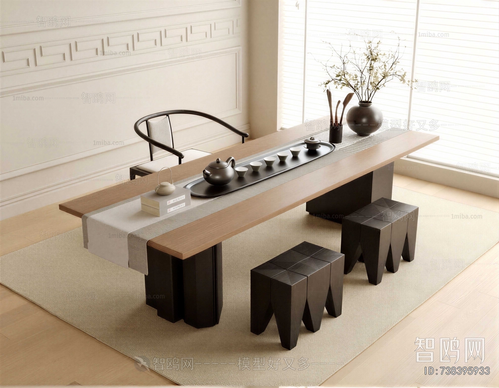 New Chinese Style Tea Tables And Chairs