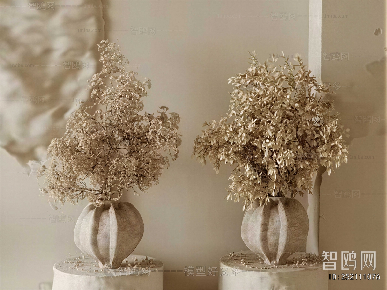 Wabi-sabi Style Dried Branch