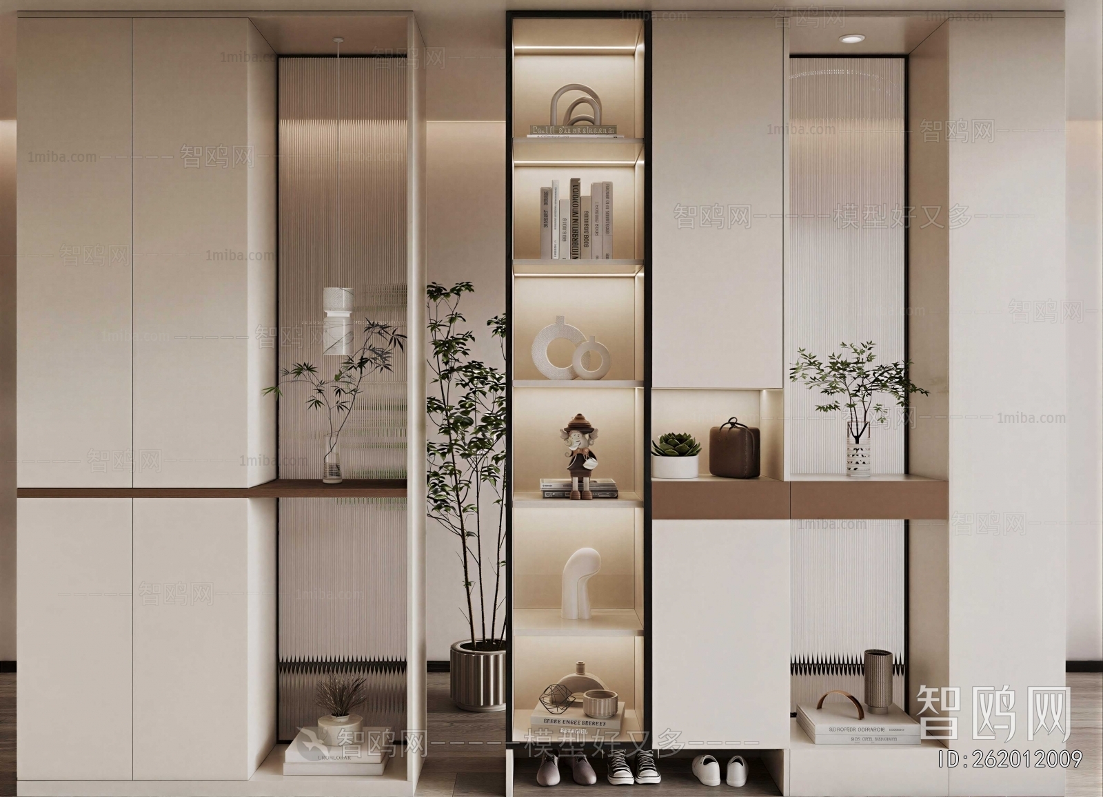 Modern Entrance Cabinet