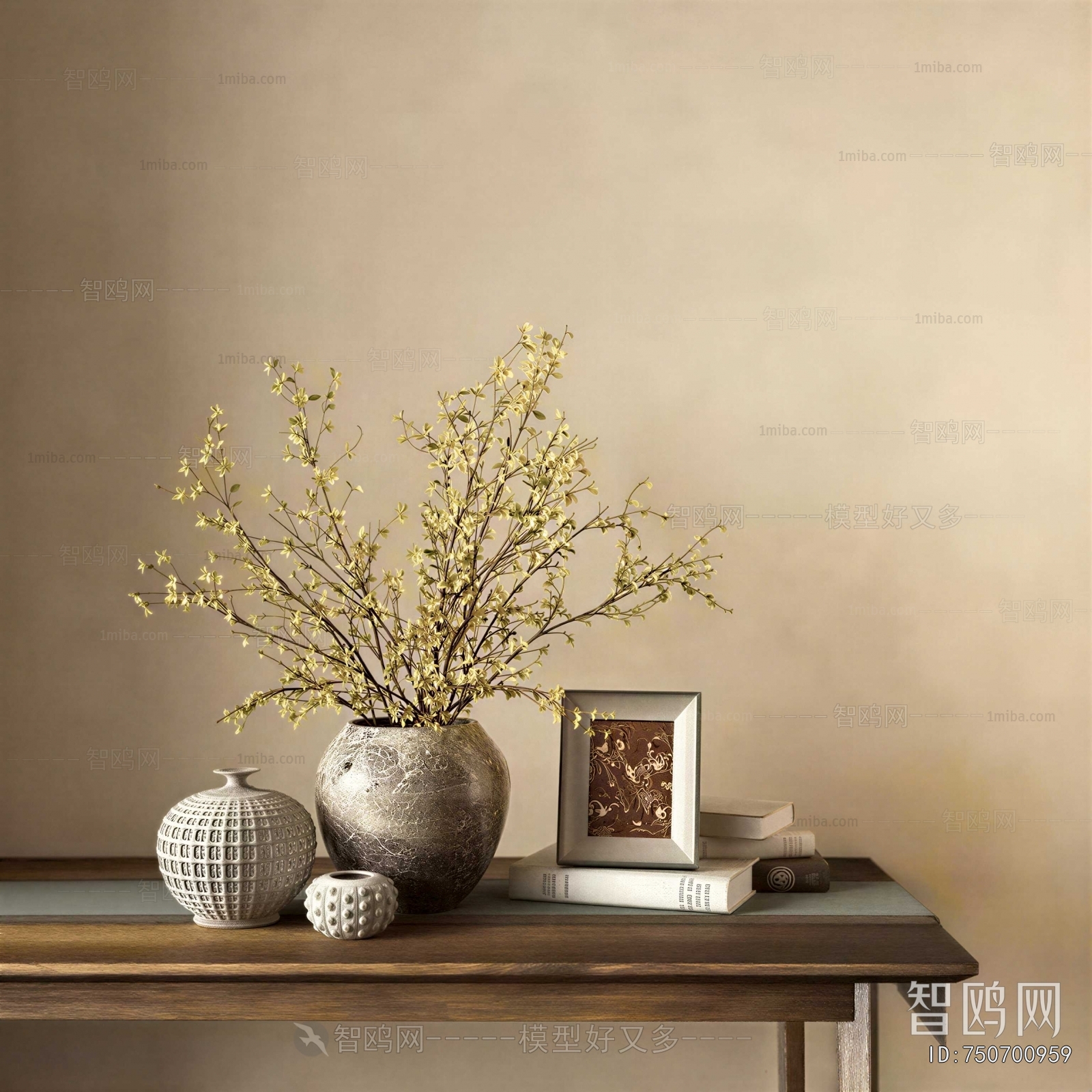 Wabi-sabi Style Clay Pot