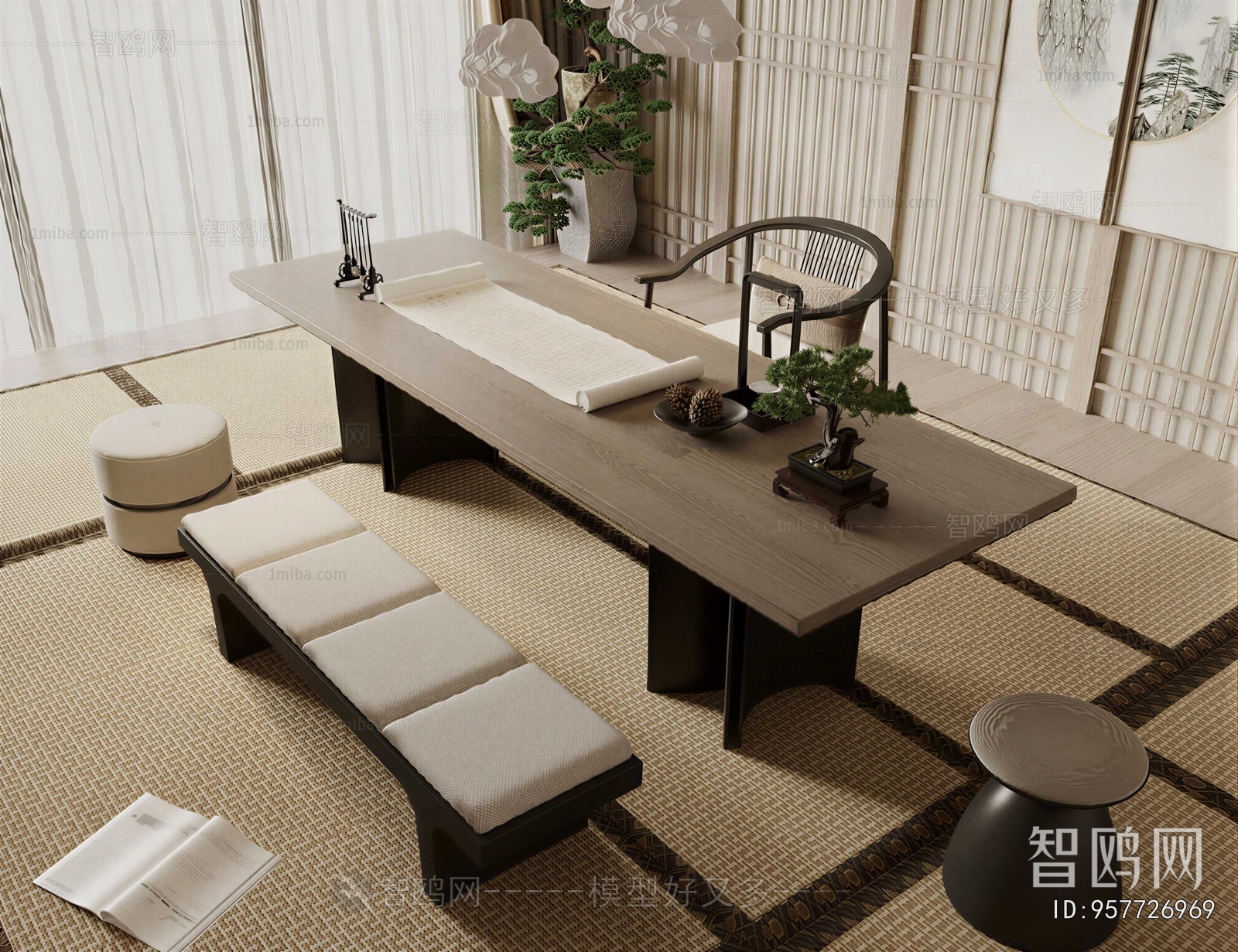 New Chinese Style Tea Tables And Chairs